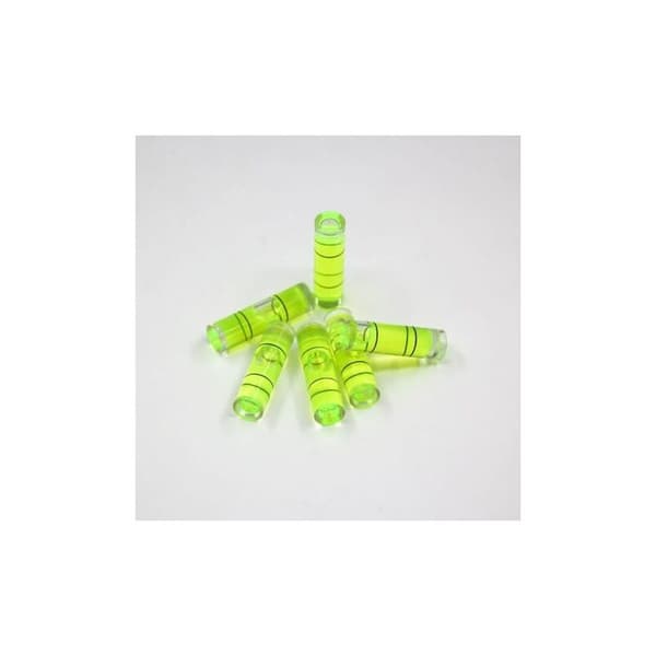 Mini Cylindrisk Libell, Litet Vattenpass, Libell Mätverktyg (9,5X40MM), 10-pack