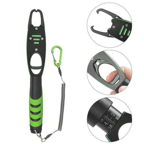 Portable Aluminum Alloy Fish Gripper with Scale
