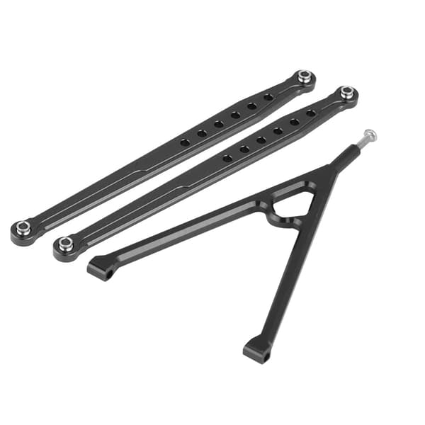 Triangle Support and Front Support Rod for AXIAL SCX10 4WD Electric RC Car Black