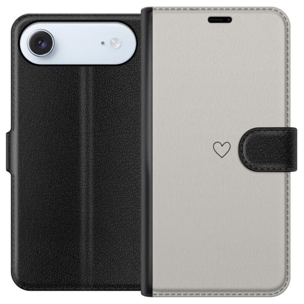 Compatible Wallet Case for Apple iPhone Air Heart