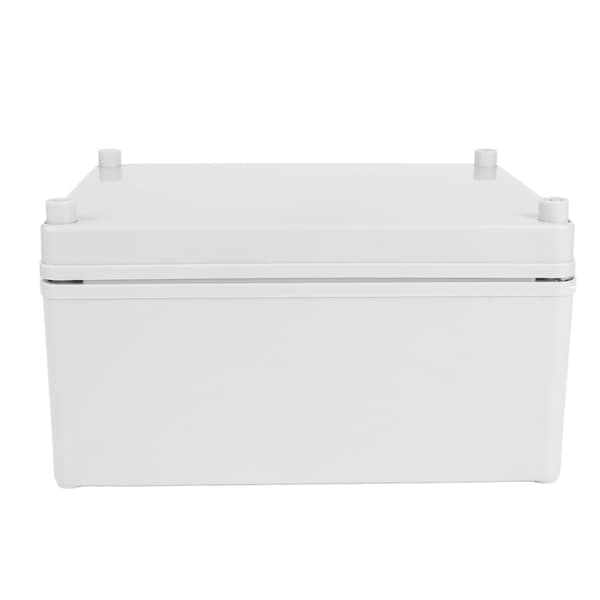 Outdoor Junction Box Mounting Plate ABS Plastic IP67 Waterproof Electrical Project Box Gray