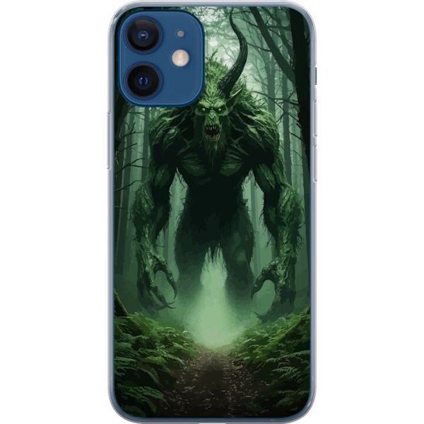 Compatible Mobile Case for Apple iPhone 12 Monster Forest Fantasy Mysterious Creature