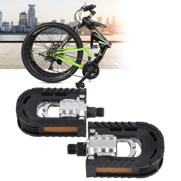 1 Pair Foldable Lightweight Road Bike Pedals Bicycle Replacement Part Accessory