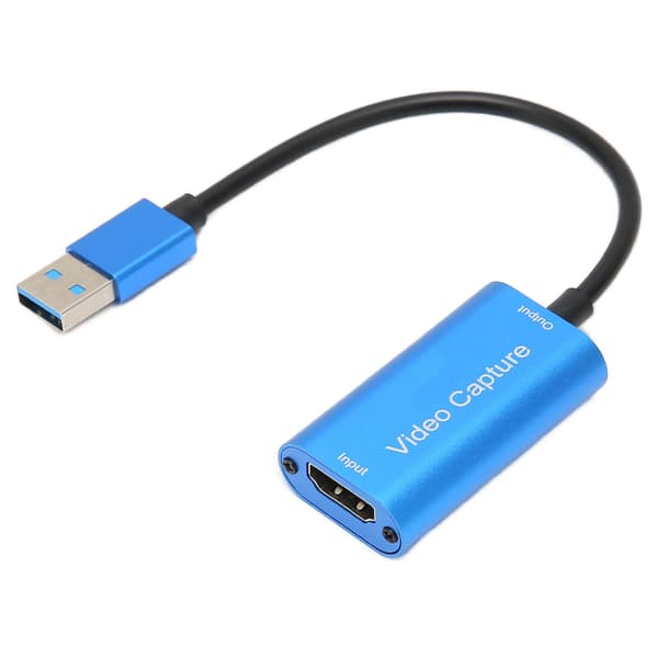 Videoopptakskort USB3.0 4K HD Multimedia Interface-opptaker til USB for strømming, spill, liveundervisning eller konferanse
