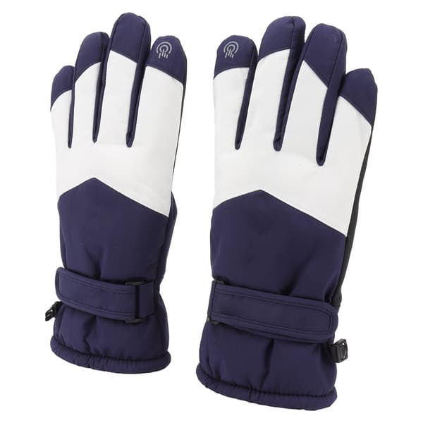 Vandtætte Vinterhandsker med Antislip og Touchskærm, Fleece, Hel finger, Blå