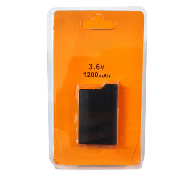 PSP-batteri 1200mAh Lithium-ion erstatningstilbehør til PSP-konsol 3.6V