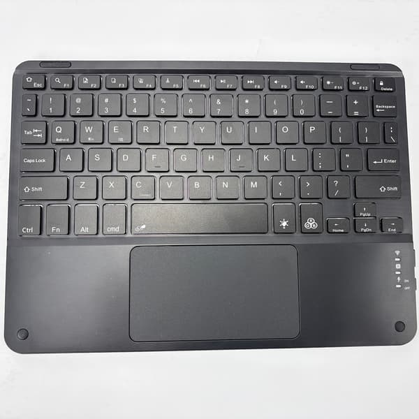 Bluetooth Keyboard Case with Touchpad and Backlit Keyboard - Compatible with Samsung Galaxy Tab S7 FE 5G 12.4 inch