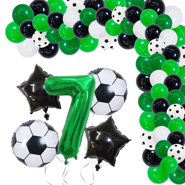 Fodbold Aluminiumfolieballon-Nummer 7