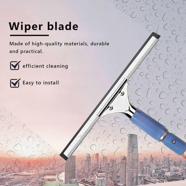 4 x Window Cleaner Rubber Squeegee for Kärcher WV50 WV2 280mm Replacement Cleaning Accessories