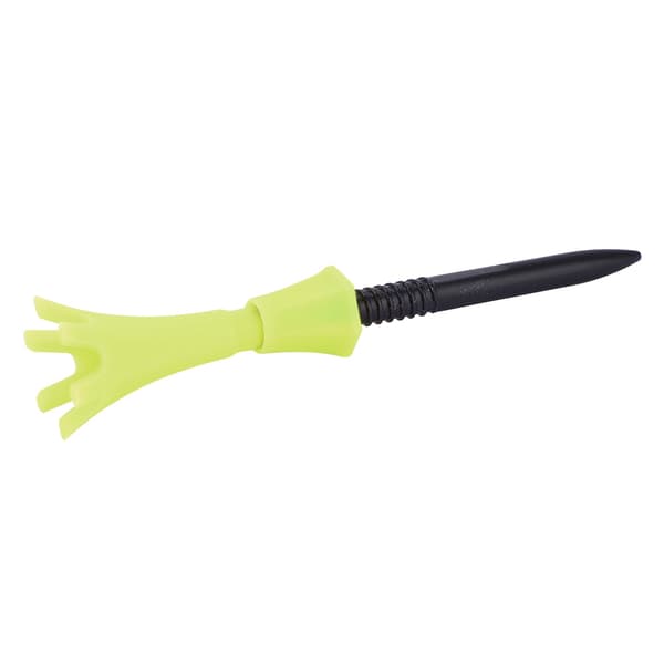 Justerbart Golf Tee-sett med 3 Fluorescerende Gule Treningsutstyr