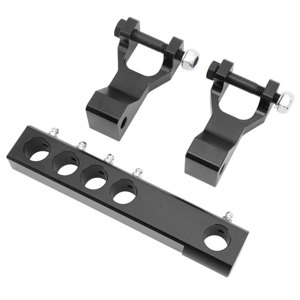 Adjustable ATV Front Rear Lowering Kit for Banshee 350, YFZ350, Warrior 350, YFM350X - Black