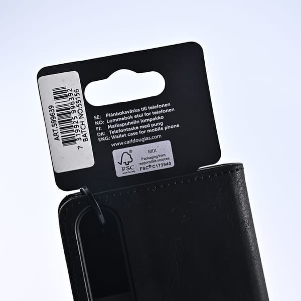 Mobilcover 3 Kortlommer Sort - Sony Xperia 5 IV