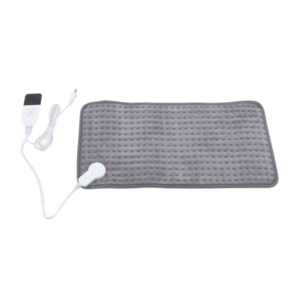 Electric Heating Pad for Back and Neck Adjustable Washable Heating Blanket for Parents US Plug 110-120V