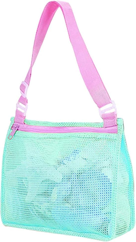 Mesh strandtaske - polyester, skridsikker, foldbar - til udendørs brug, træning