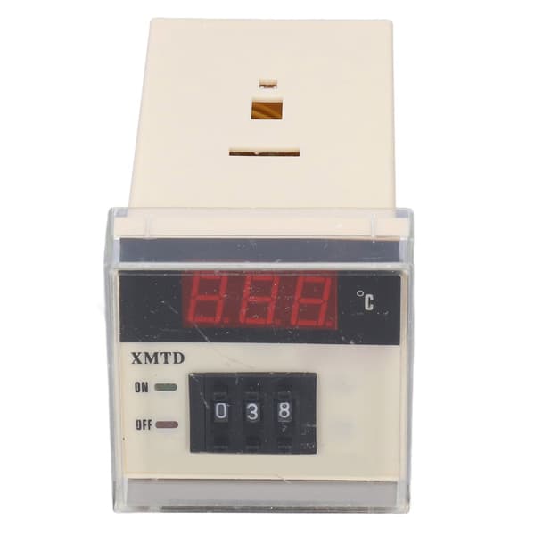 Justerbar temperaturkontroll LCD digital termostat 0-399℃