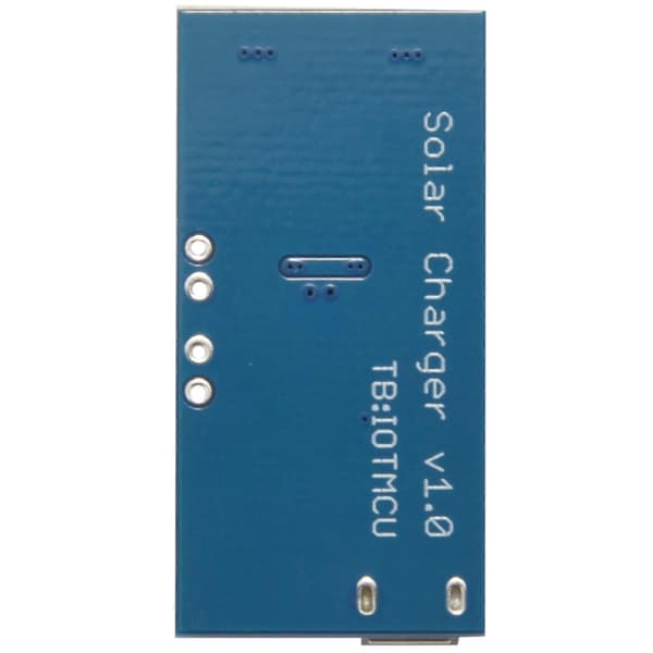Mini Solar Lipo Ladekort CN3065 Litiumbatteri Ladekort Modul Blå blå