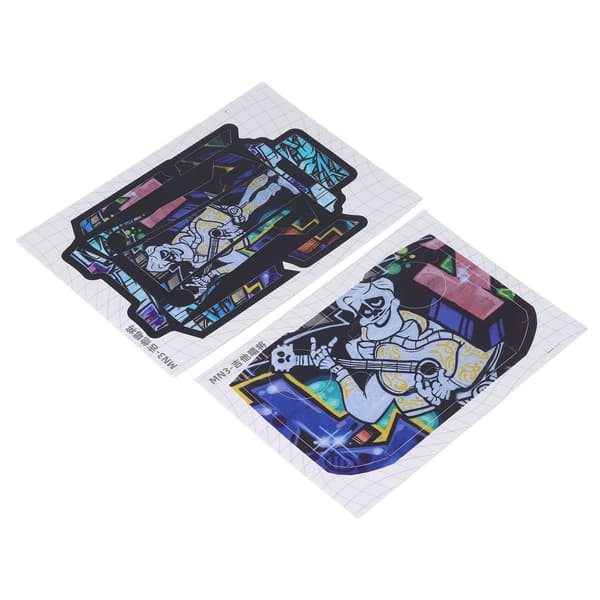 Drone Sticker Protective PVC Anti Scratch Colorfast Mini 3Pro RC Guitarist Pattern