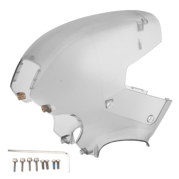 Upper Protective Casing for FPV Combo Drone, Replacement Shell, Transparent Black