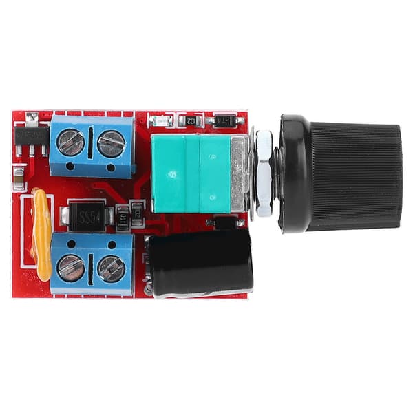 Mini DC Motor Controller PWM 3V/6V/12V/24V/35V Hastighedsreguleringscontroller 5A