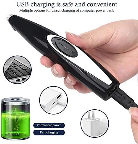 Pet Grooming Solution, Quiet Design Hair Trimmer with Cordless Convenience for Pets