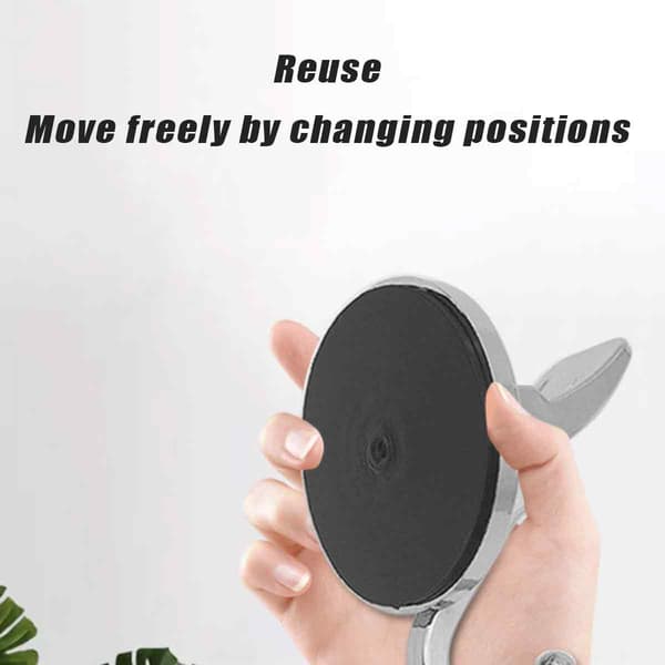 Suction Cup Hook for Glass Surfaces, No Drilling Required, Heavy-Duty Wall-Mounted Hanger with Strong Suction, Reusable Waterproof Suction Hooks