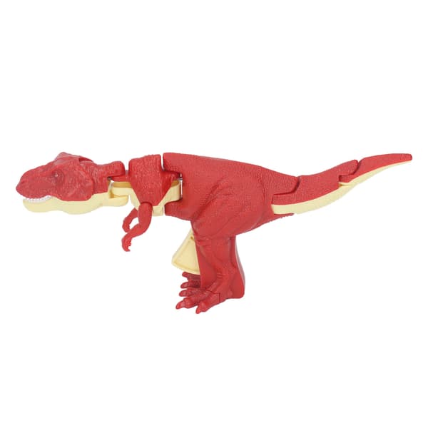 Funny Press-Dinosaur Toy Interactive Musical Shaking Head Electronic Realistic Dinosaur Toy Red
