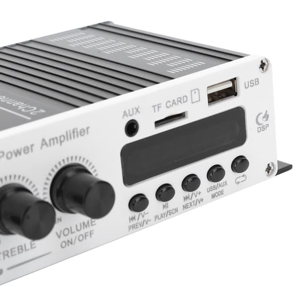 Compact Multimedia Amplifier, Hi-Fi Stereo Bluetooth Audio Amplifier for Seamless Entertainment