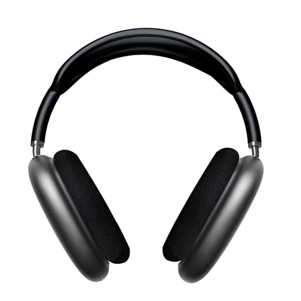 P9 Over-Ear Hovedtelefoner Memory Foam Fuld Dækning Headset Aktiv Støjreduktion Sort