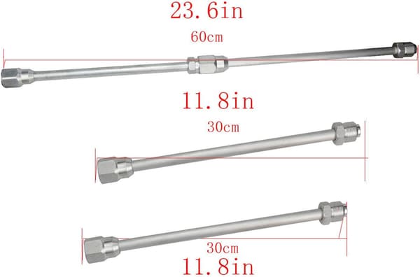 Simple Extension Rod for Spray Gun, 7/8 Inch Thread Compatibility Ensures Secure Attachment to Your Airless Paint Sprayer for Optimal Performance