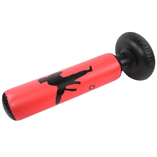1.6m Inflatable Punching Bag for Adults, Thickened Vertical Punching Column, Tumbler for Kids, Red