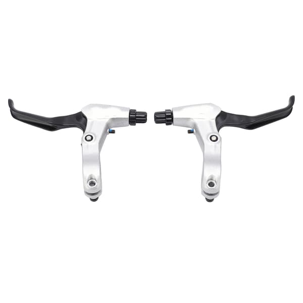 2 stk. bremsegreb i aluminiumslegering til foldecykel mountainbike reservedele sølv