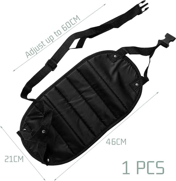 1 st Flygplansfotstöd Vikbar Hängmatta Resetillbehör Bärbart Fotstöd för Kontor Sovrum Flygplan
