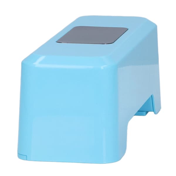 Automatic Touchless Toilet Flusher External Infrared 0.25S Induction Smart Toilet Flushing Sensor Blue
