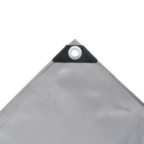 vidaXL Pressu 650 g/m² 3x5 m harmaa
