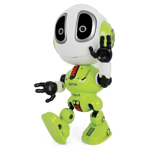 Ny pojkleksaksrobot för småbarn 3-9 år - Cool julklapp - Högkvalitativ grön present