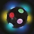 Sprettball Disco med lys