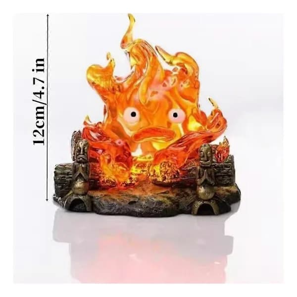 Calcifer Nattlampe, Calcifer Harpiksstatue