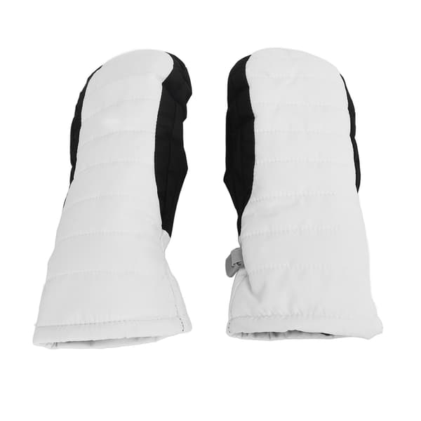 Waterproof, Windproof, Thick Mittens for Kids, White