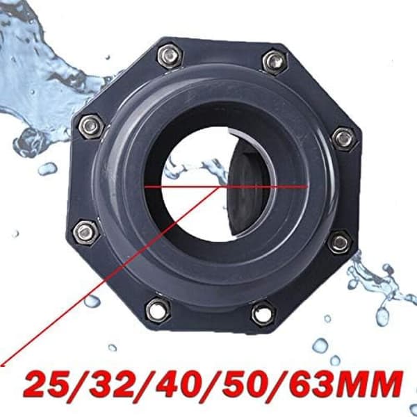 Universal Vertical Horizontal Check Valve for Plumbing, Drain Check Valve with Internal Diameter Compatibility, PVC Check Valve