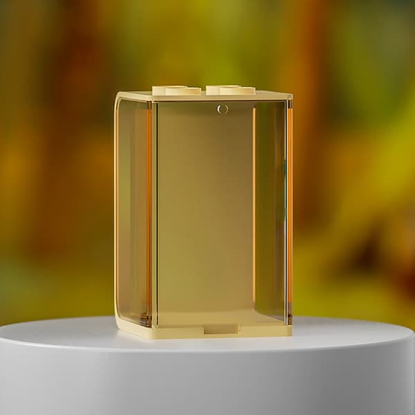 Collectible Display Box, 90-Degree Easy-Access Front Door and Clear Acrylic Display Case Structure, Fun Assembly Experience for