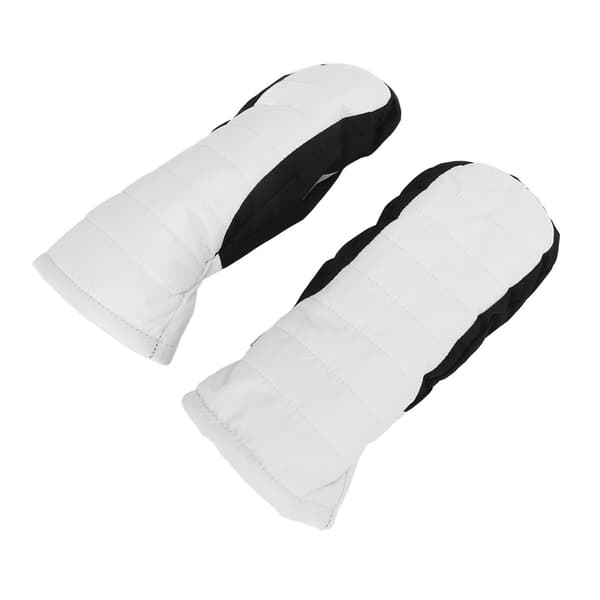 Waterproof, Windproof, Thick Mittens for Kids, White