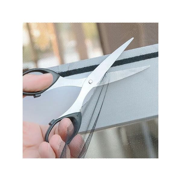 Reusable Magnetic Strip Attraction Mesh Screen, Easy Installation & Maintenance For All Seasonal Needs, Wind-Resistant Design Keeps Your Home