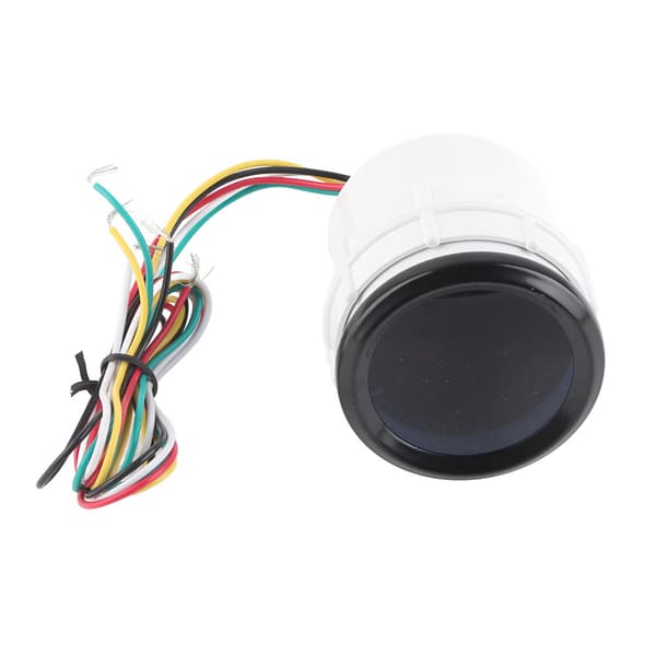 12V Universal 52mm/2in LED Turteller Måler Instrument Bilmodifikasjon
