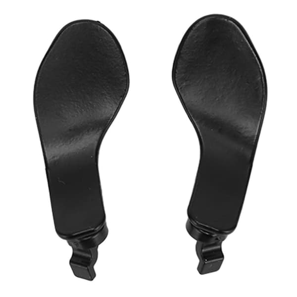 4 stk. Game Controller Bagpaddles Professionel Udskiftning Metal Bagknapper til PS5 Edge Controller Sort