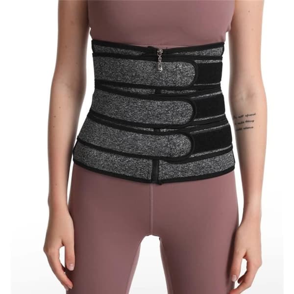 Women's Sweat Belt, Tummy Control Waist Trimmer with Neoprene Core and Ergonomic Design, Shapewear Belt for Adjustable Compression and Back Support