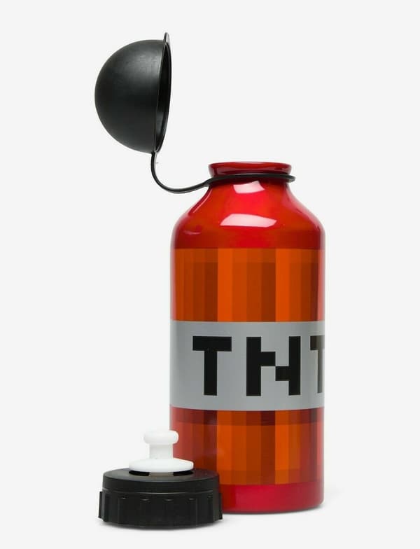 Minecraft TNT Aluminiumflaske – vandflaske 400 ml