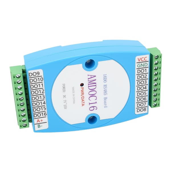 16-channel Digital Output Module RS485 Communication Isolated Signal Control Board DC 7-25V