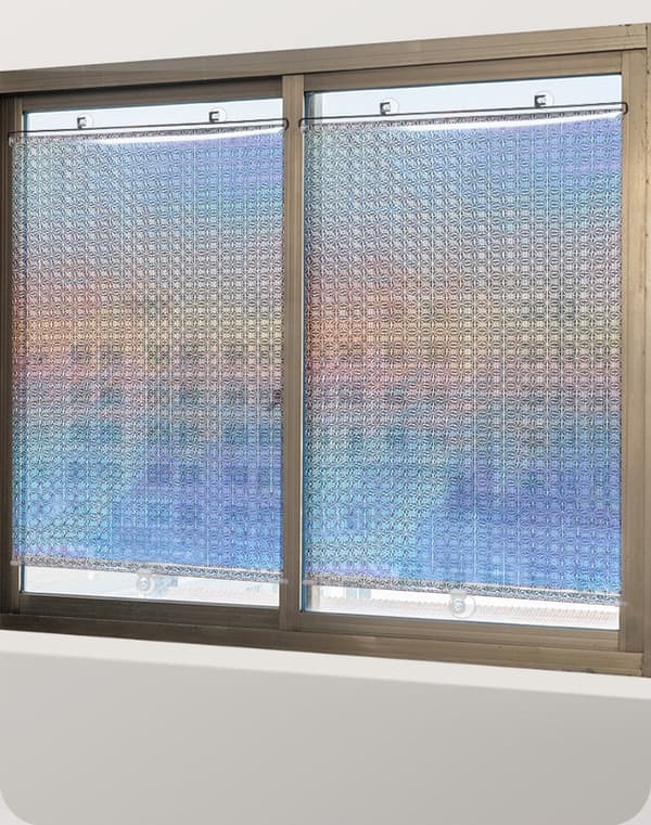 2-pack Car Sunshade, Roller Blind Blackout with Suction Cups, Retractable, Telescopic Portable Sunshade Roller Blind Silver
