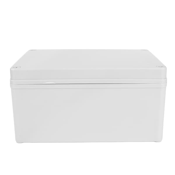 Outdoor Junction Box Mounting Plate ABS Plastic IP67 Waterproof Electrical Project Box Gray
