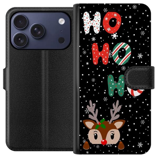 Compatible Wallet Case for Apple iPhone 17 Pro HO HO HO